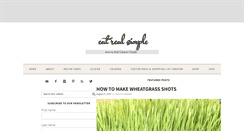 Desktop Screenshot of eatrealsimple.com